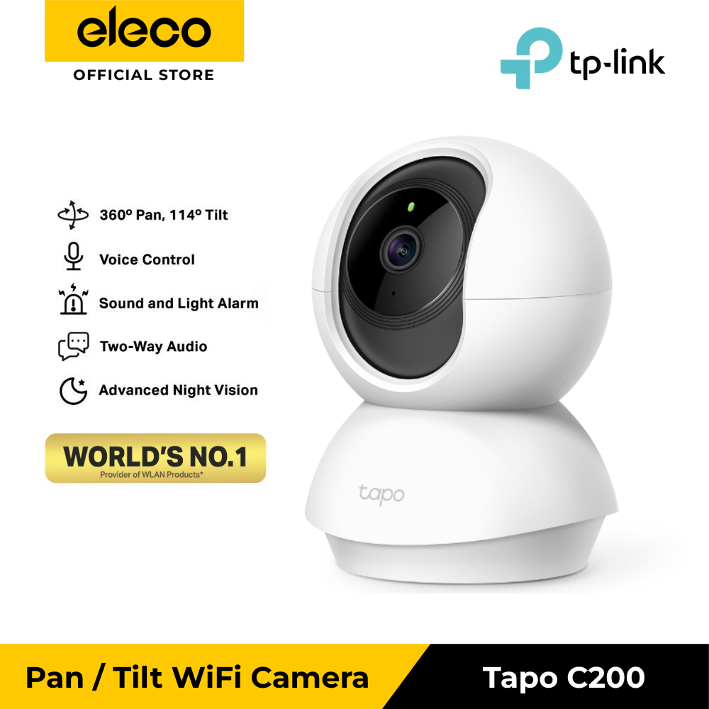 TP-Link Tapo C200 1080p Home Security Wi-Fi Camera - Eleco Malaysia